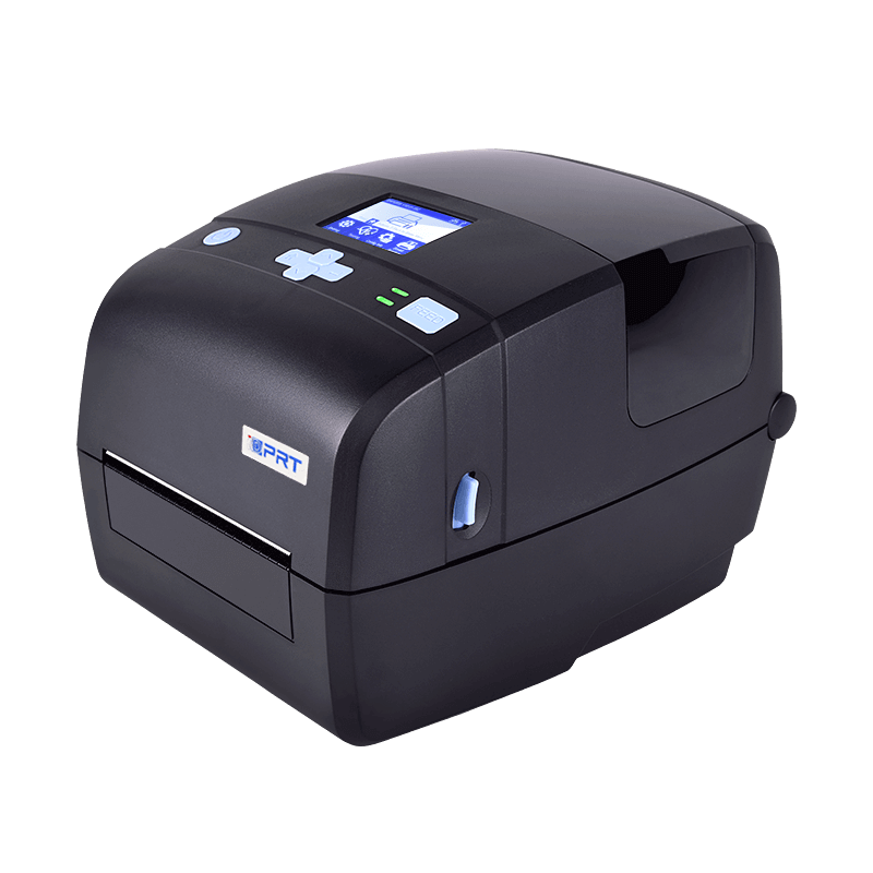 iE4P 4-inch Thermal Transfer Barcode Printer with Color LCD Display[203/300dpi 100m Ribbon]