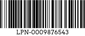 ကုဒ် 128 barcode example