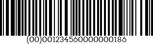 GS1-128 ကို barcode example